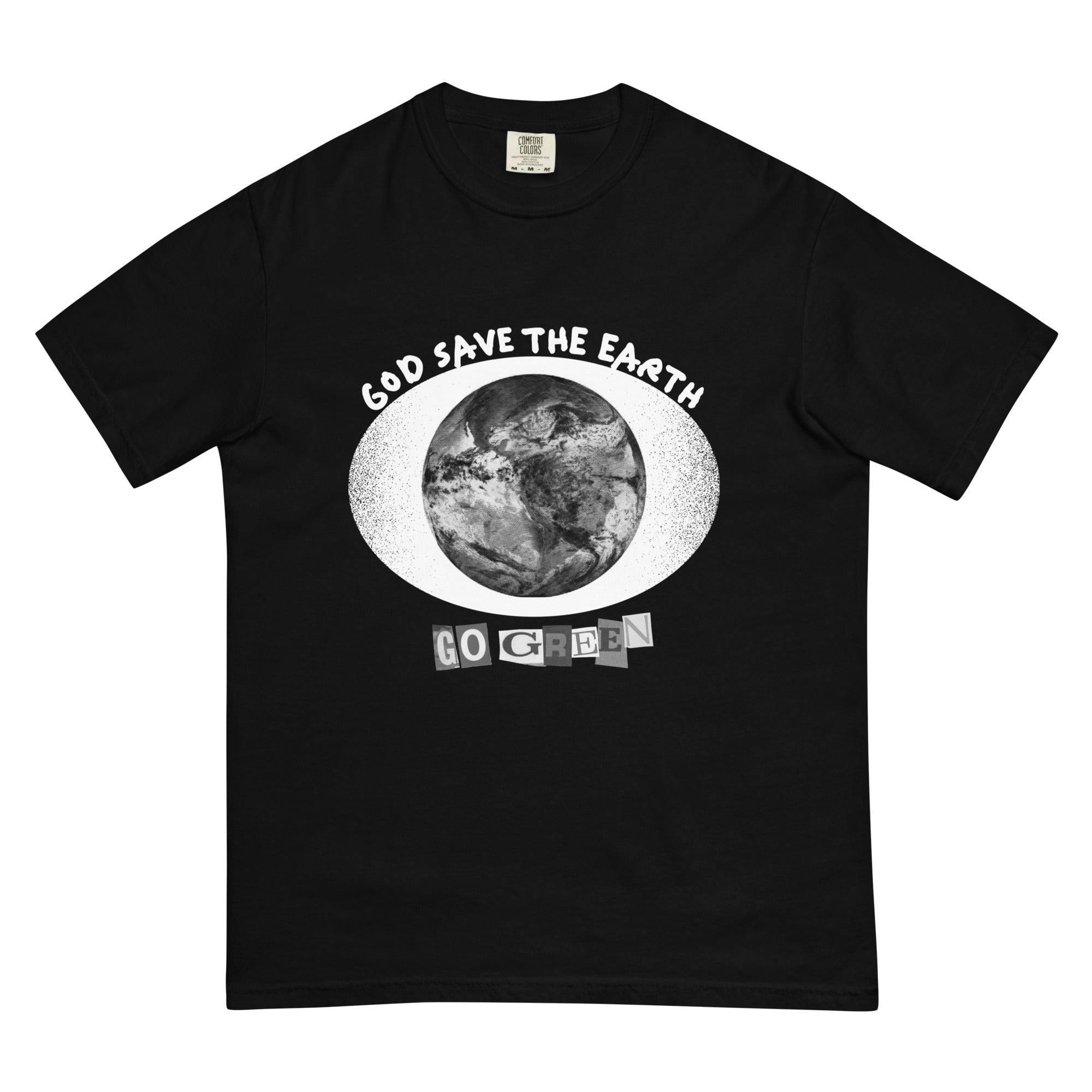 God Save The Earth Black T-shirt